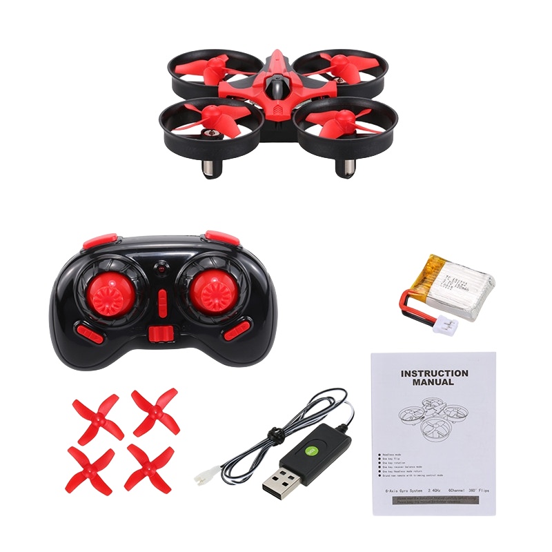 Eachine Drone E010 - Mini Drone gyroscopique 2.4G 4CH 4