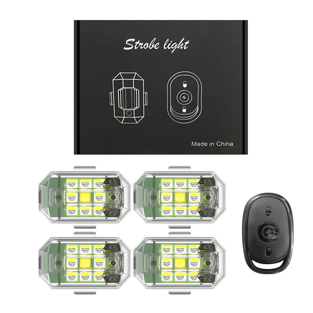 Drone Beacon Light - 1/2/4 pièces sans fil LED Drone