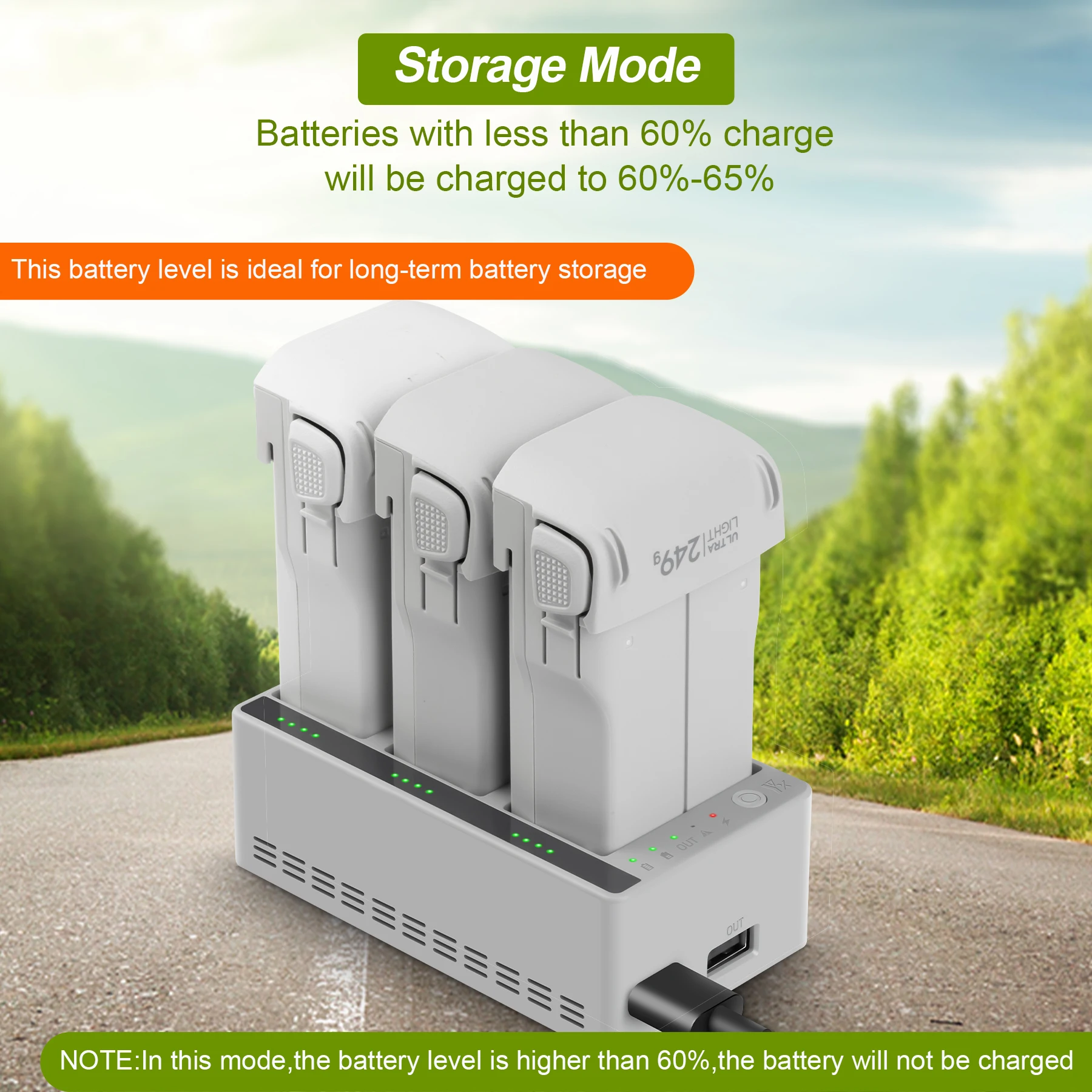 Hub de charge pour DJI LITO 1  - Drone Charging Hub avis et prix