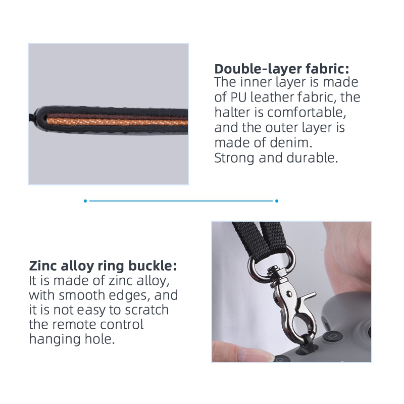 AB25-Étui en silicone pour tél - Drone Remote Controller Lanyard avis et prix