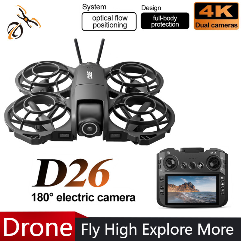 Drone D26 4K Aérien HD 180 °   - Drone Power Bank avis et prix