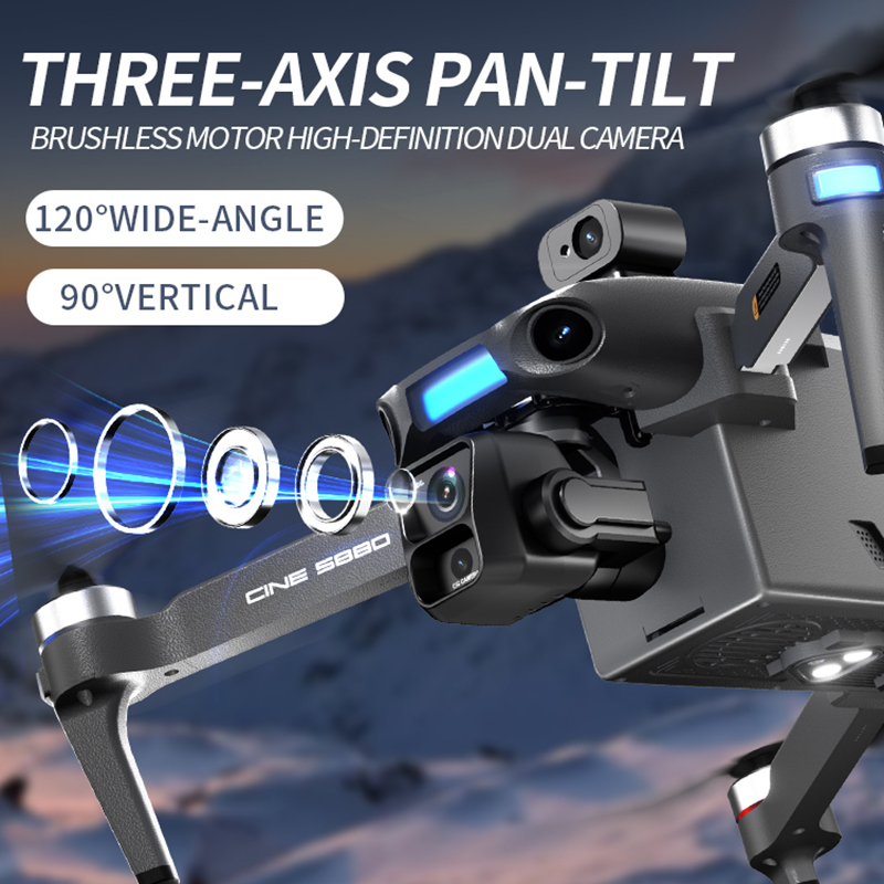 Nouveau drone 8K à double camé - Drone Power Bank avis et prix