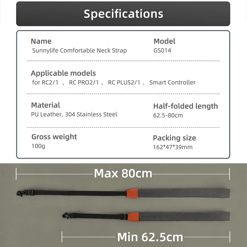 Lanière pour DJI RC/RC 2/ PRO/ - Drone Neck Strap avis et prix